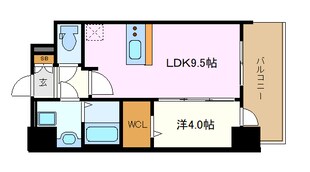 プレサンス新栄ユリシスの物件間取画像